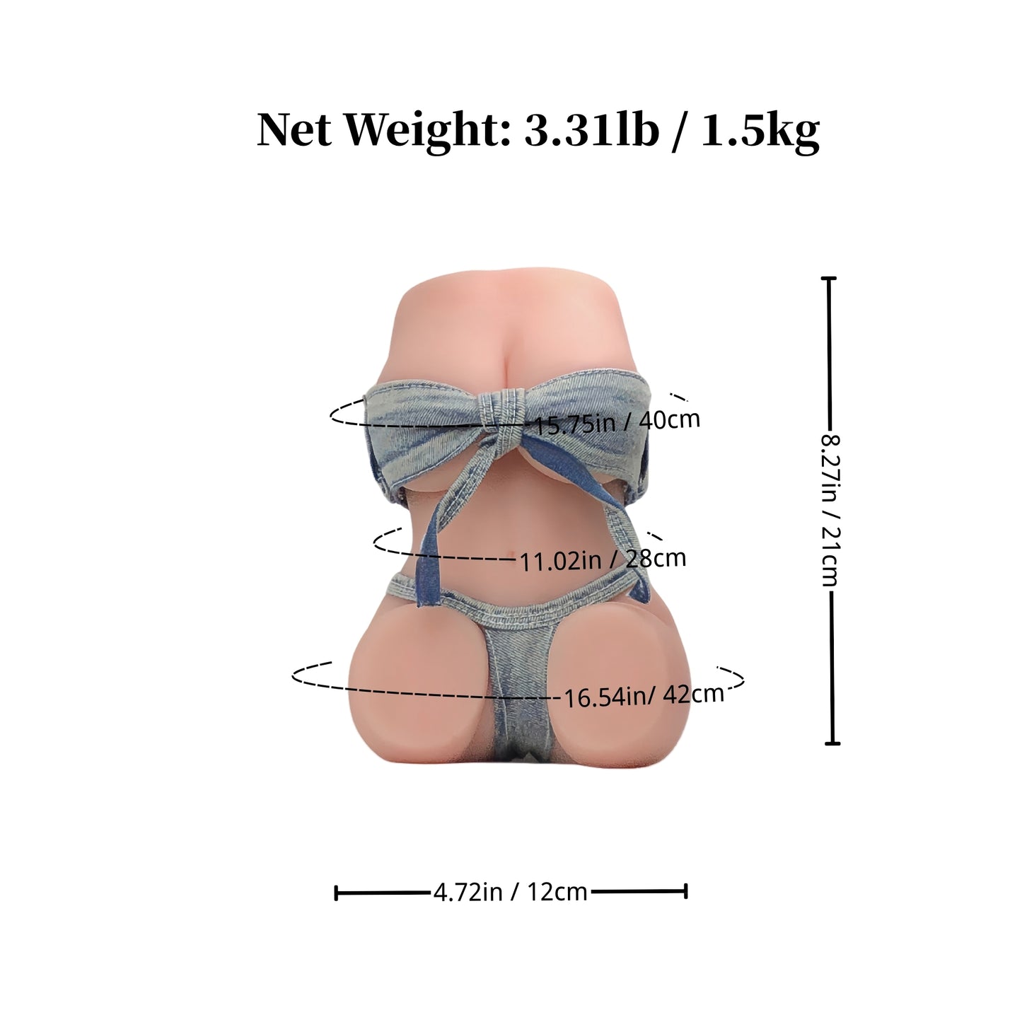 नोएलानी: वजन वाली छोटी सेक्सडॉल पुरुष हस्तमैथुनकर्ता यथार्थवादी वयस्क मिनी पुसी पॉकेट सेक्स डॉल