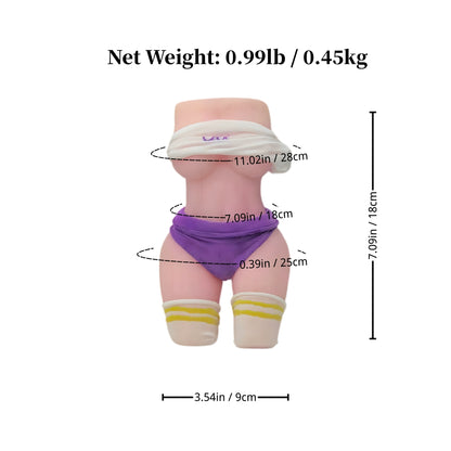 Mini Emerald: Onahole Pocket Pussy Mini Sex Doll